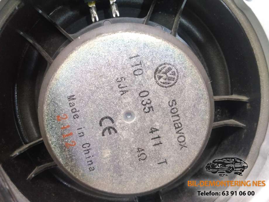 Ruteheis høyre foran til VW Touran 2010-2015 (Type I, Fase 3)  (5K0 959 792|1T095970 2R|)