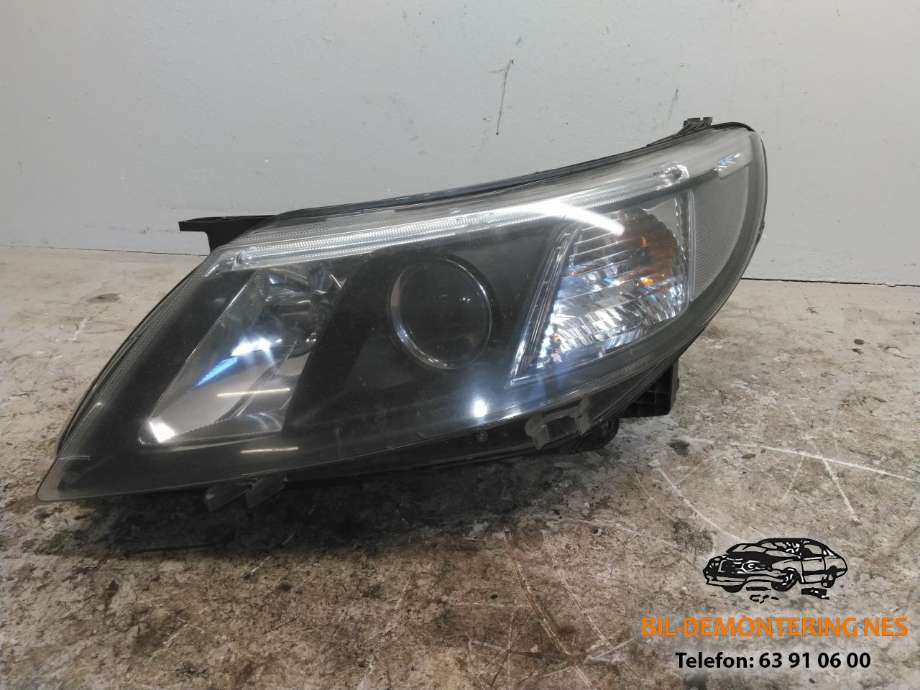 Frontlykt venstre xenon til Saab 9-3, 2008-2011 (Type II, Fase 2)  (1EL 010 317-03)