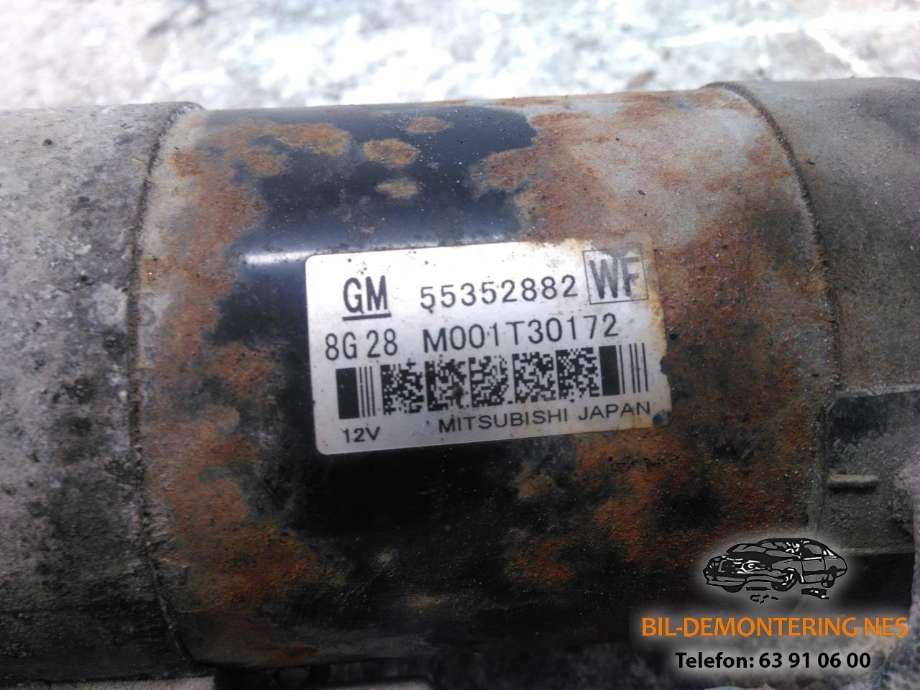 Starter diesel til Opel Insignia A 2009-2014  (55352882|)