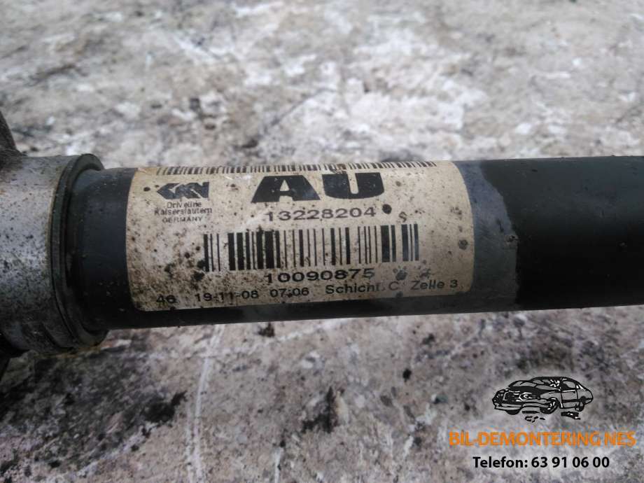 Drivaksel venstre foran, diesel/manuell til Opel Insignia A 2009-2014  (13228204|)