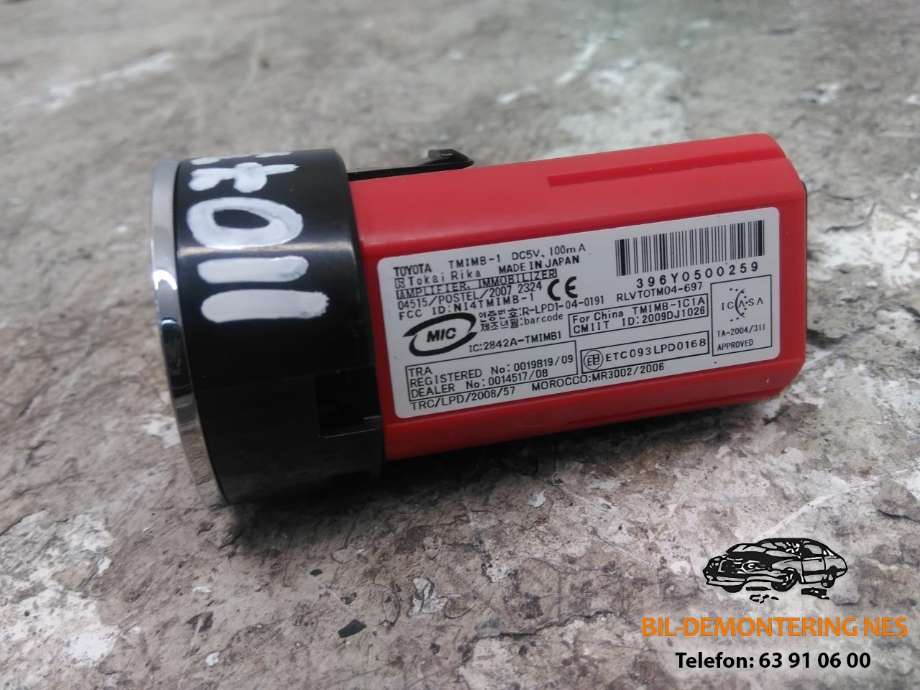 Bryter start/stopp til Toyota Avensis 2009-2015 (Type III, Fase 1)  