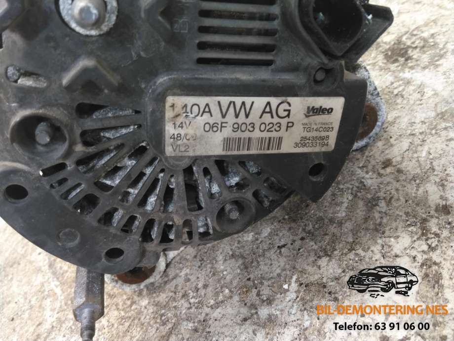 Dynamo diesel til Škoda Superb 2008-2015 (Type II)  (06F 903 023 P|)