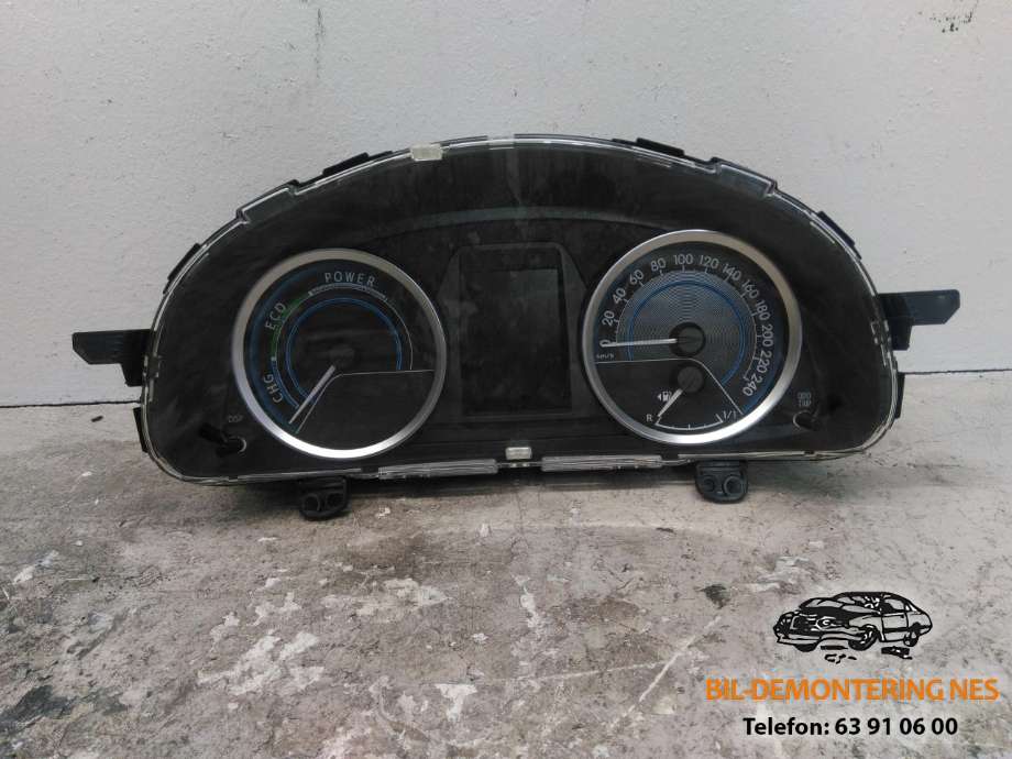 Instrumentpanel til Toyota Auris 2015-2019 (Type II, Fase 2)  (83800-0ZW31|)