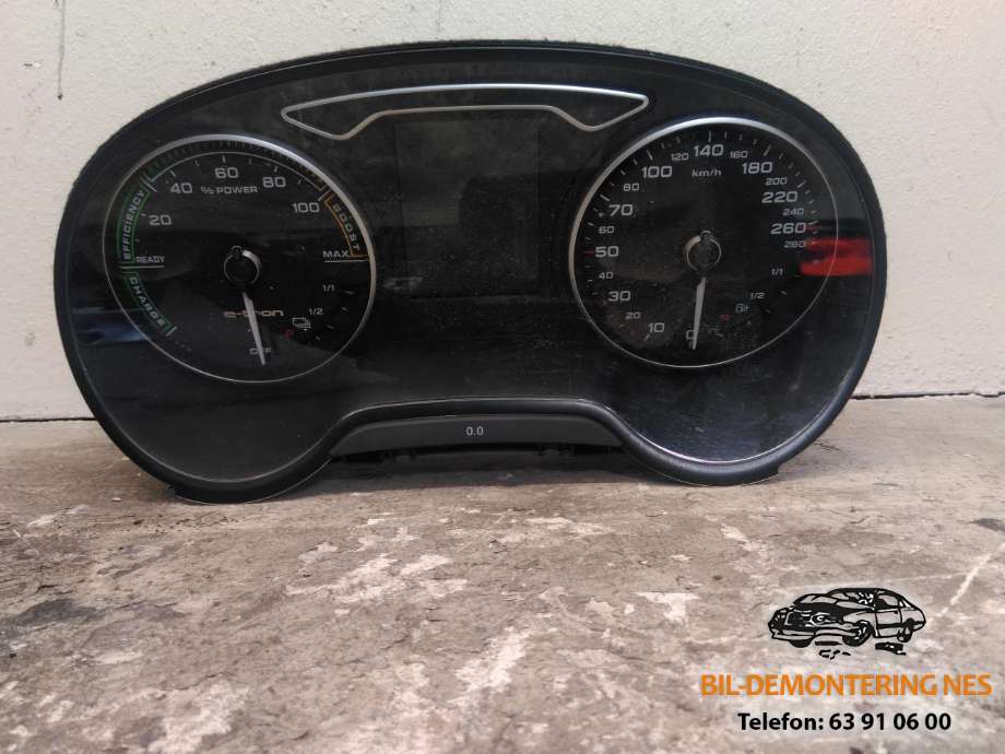 Instrumentpanel til Audi A3 2016-2020 (Type III, Fase 2)  (8V0920 874D|)