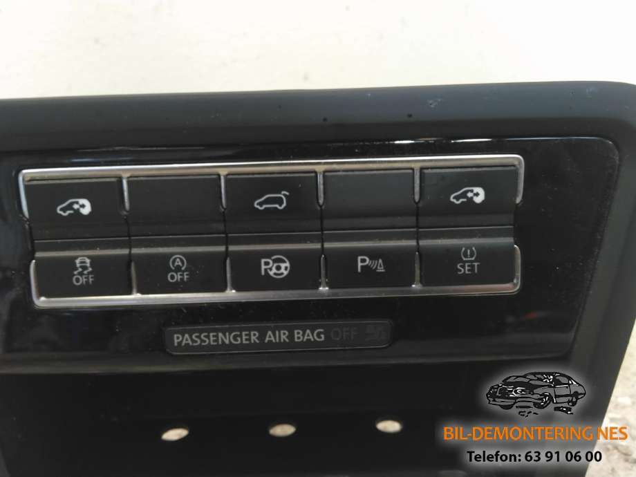 Bryter diverse til VW Sharan 2010-->> (Type II)  (7N0927137E|)