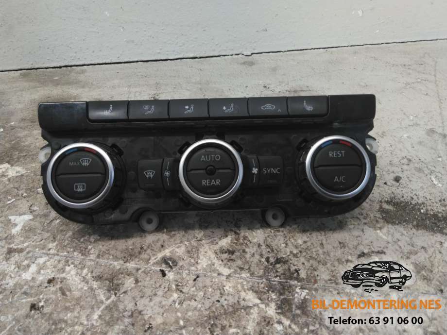 Varmeapparat betjening til VW Sharan, 2010-->> (Type II)  (7N0907044J)