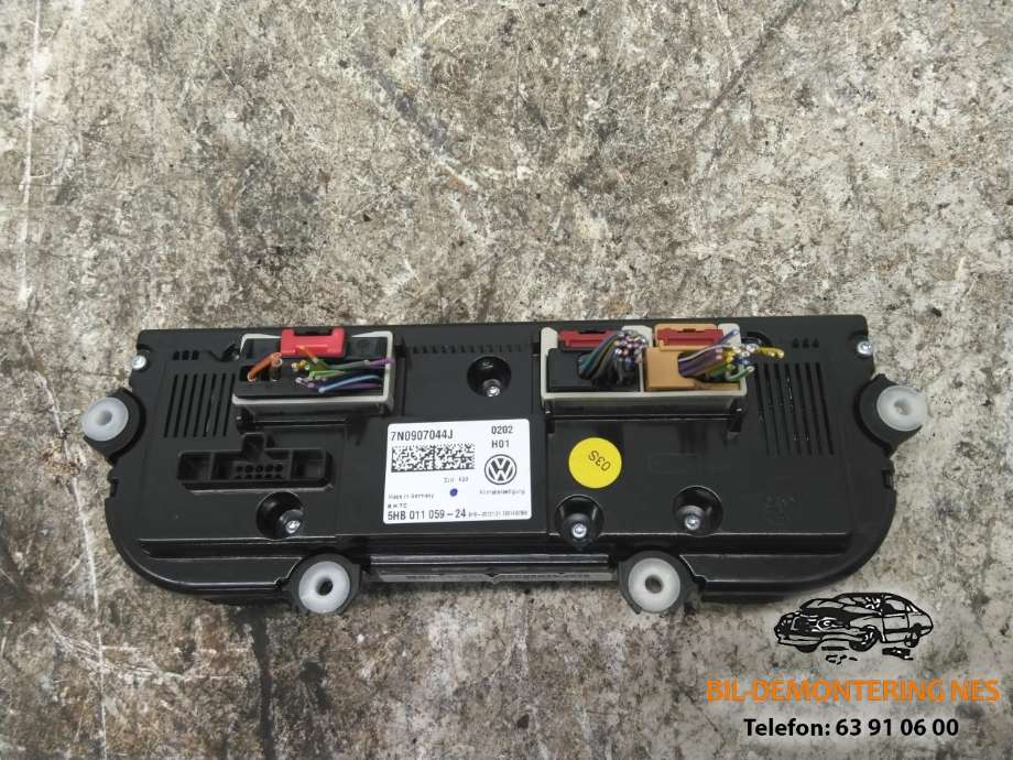 Varmeapparat betjening til VW Sharan 2010-->> (Type II)  (7N0907044J|)