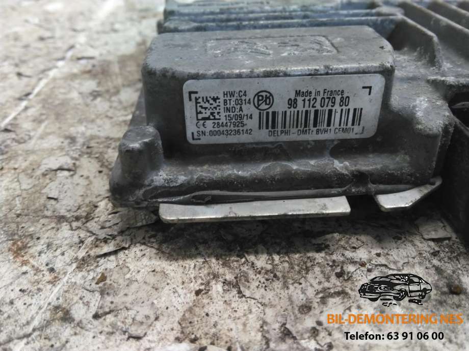 Styreenhet diverse til Peugeot 2008 2013-2019 (Type I)  (9811207980|)