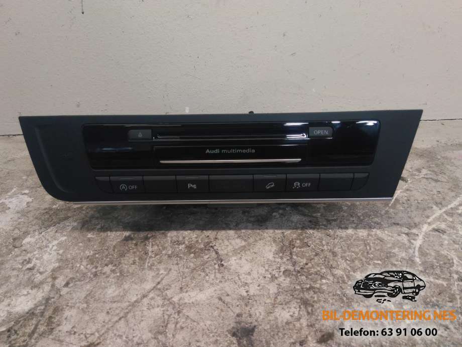 Bilstereo CD-veksler til Audi A6, Allroad, 2012-2014 (Type III, Fase 1) (C7) (C7) (4G0 035 666 H)