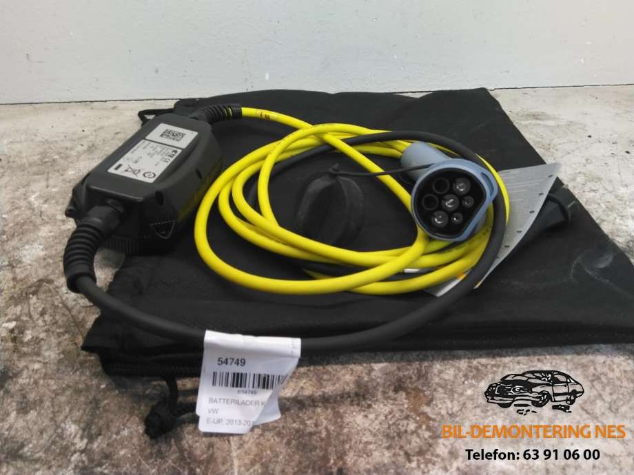 Batterilader kabel til VW E-Up, 2013-2019  