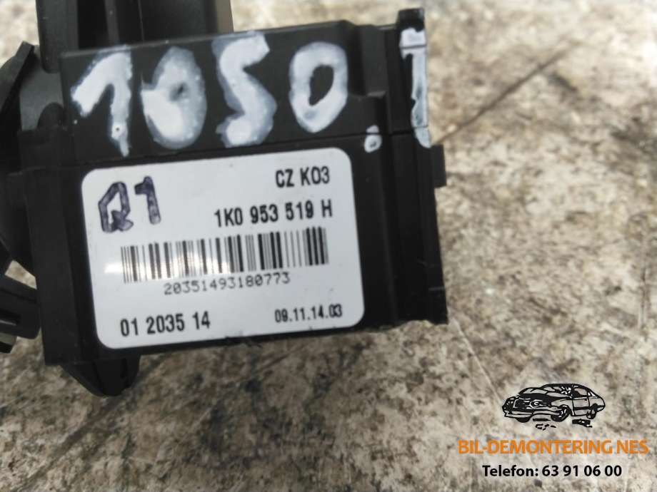 Bryter visker til VW Golf VI 2008-2012  (1K0 953 519 H|)