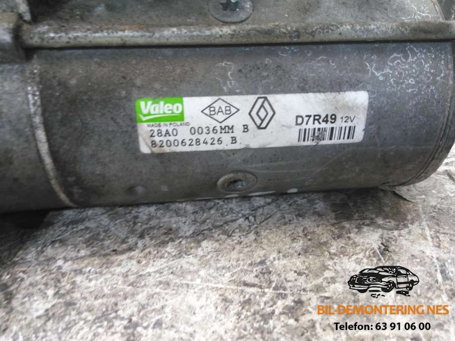 Starter diesel til Suzuki Grand Vitara 2005-2015 (Type III)  (8200628426|)