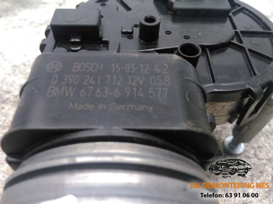 Viskermotor frontrute til BMW X3 2007-2010 (Fase 2) (E83) (E83) (0 390 241 712|)