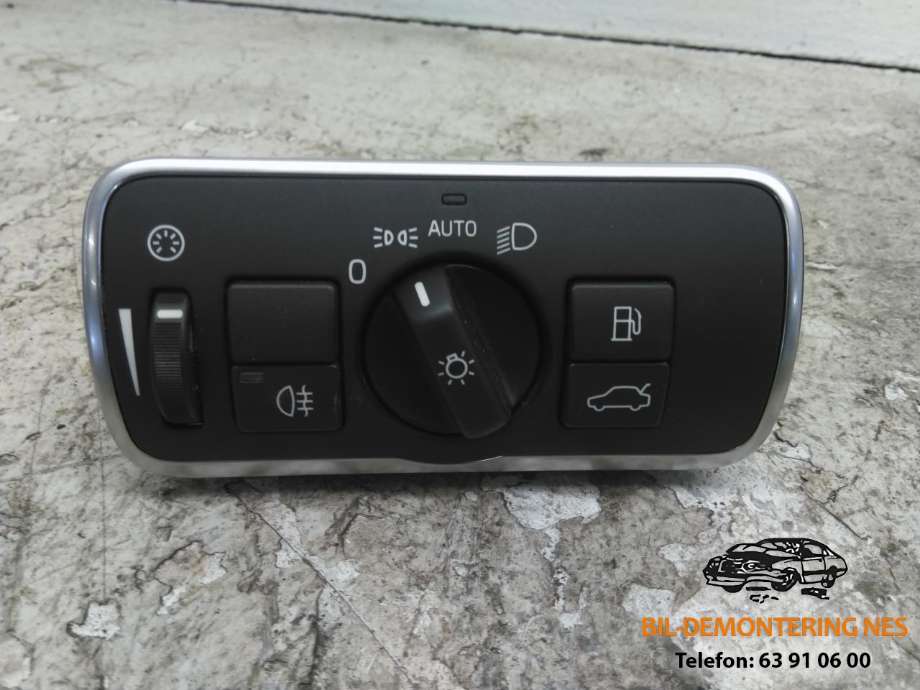 Bryter lys til Volvo V60, 2010-2013 (Type I, Fase 1)  (38739448)