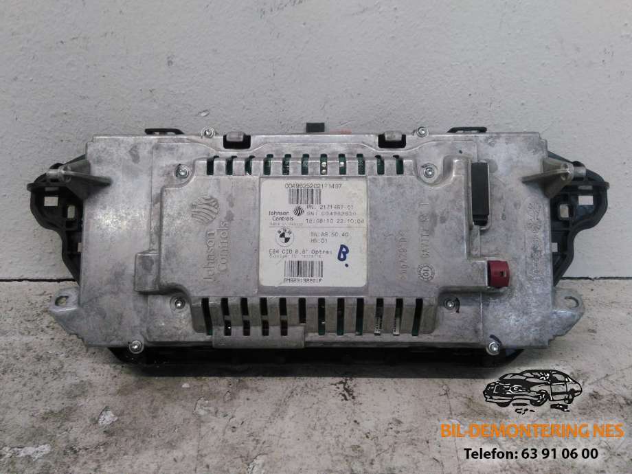 Bilstereo navigasjon skjerm til BMW X1 2009-2015 (E84) (E84) (2171497-01|)
