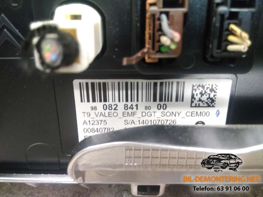 Bilstereo navigasjon skjerm til Peugeot 308 2013-2021 (Type II)  (980828418000|)