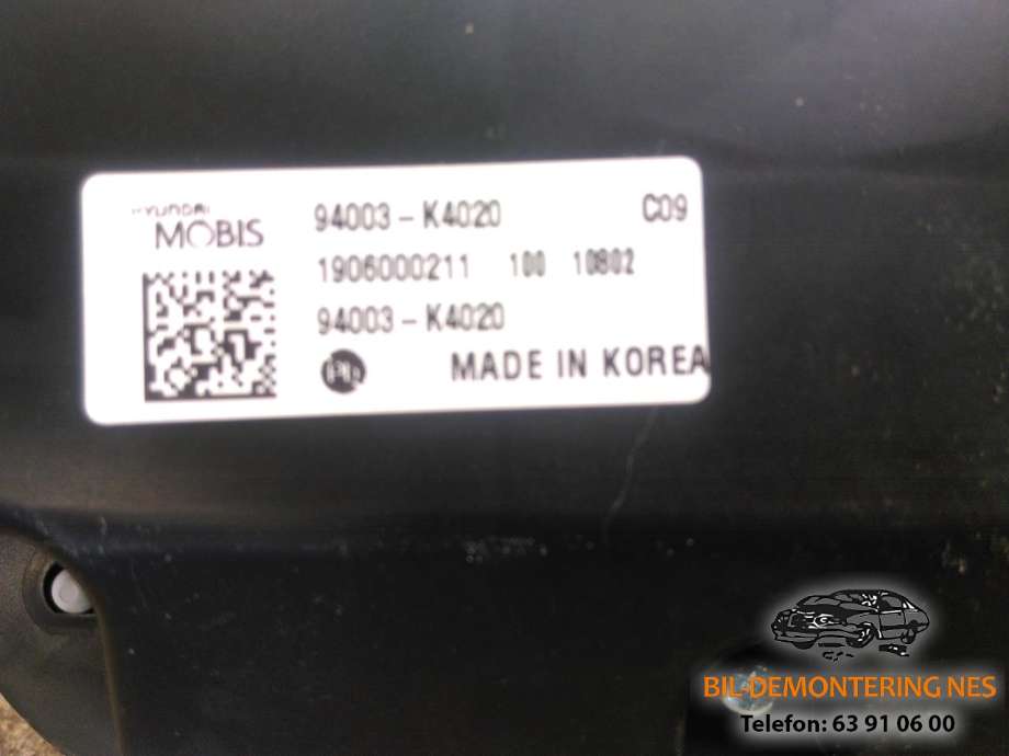 Instrumentpanel til Hyundai Kona 2017-2021 (Type I, Fase 1)  (94003-K4020|)