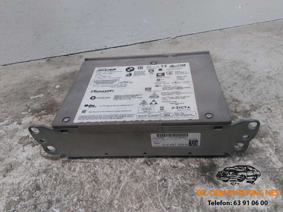 Bilstereo navigasjon til BMW 5-Serie, 2017-->> (G30/G31) (G30/G31) (C1 5 A07 1E6 01)