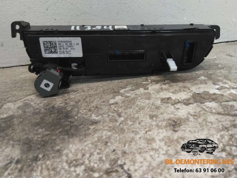 Varmeapparat betjening til Kia Niro 2016-2021 (97250G5630|)