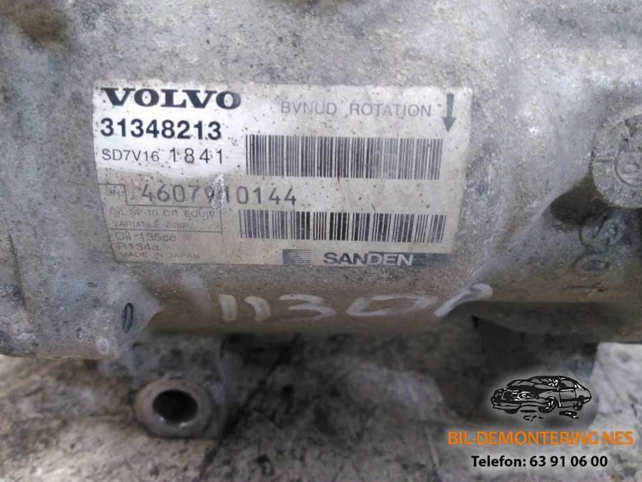 Aircondition kompressor til Volvo V60 2010-2013 (Type I, Fase 1)  (31348213|)
