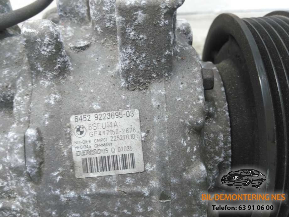 Aircondition kompressor til BMW 3-Serie 2012-2018 (F30/F31/F34) (F30/F31/F34) (6452 9223695-03|)