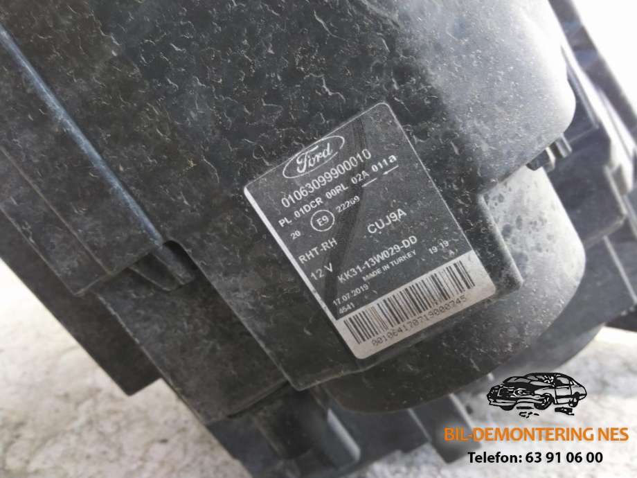 Frontlykt høyre xenon til Ford Transit 2014-->>  (01063099900010|KK31-13W029-DD|)