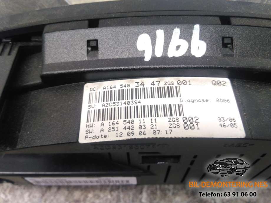 Speedometer til Toyota Avensis 2003-2008 (Type II)  