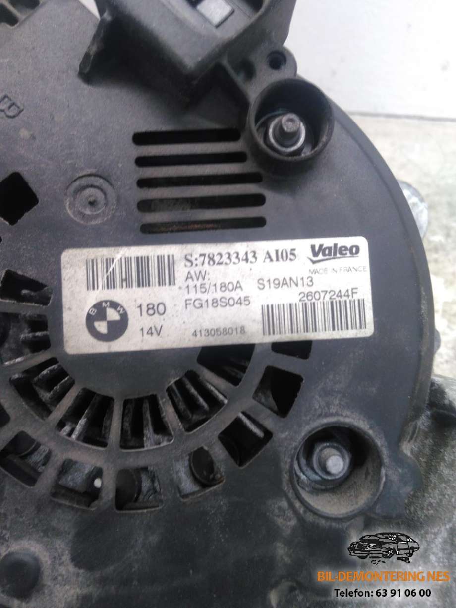 Dynamo diesel til BMW 3-Serie 2012-2018 (F30/F31/F34) (F30/F31/F34) (S:7823343AI05|)