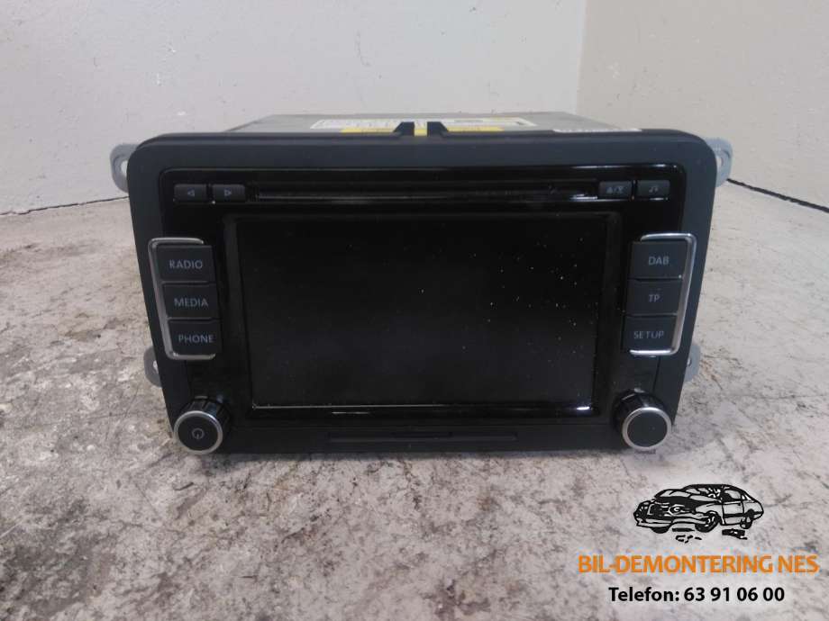 Bilstereo til VW Golf VI, 2008-2012  (3C8035195A)
