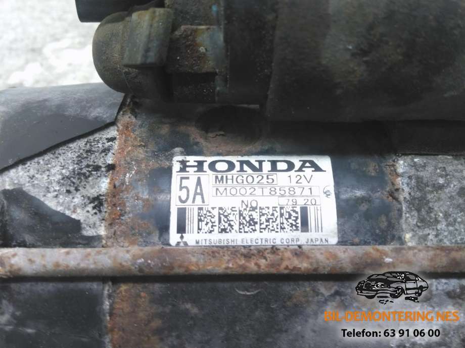 Starter diesel til Honda CR-V 2007-2012 (Type III)  (M002T85871|)