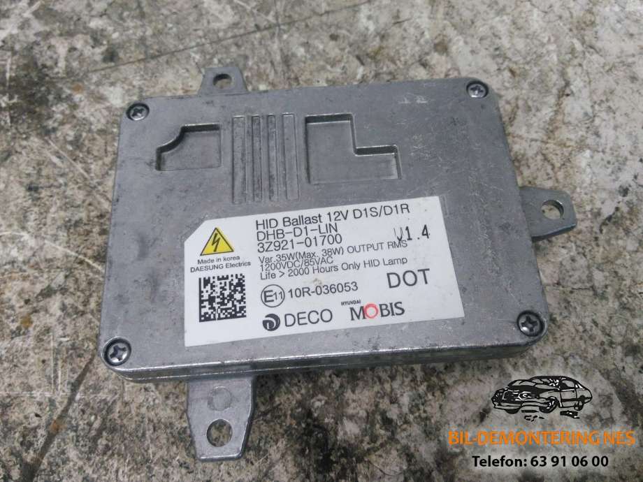 Styreenhet xenon/ballast til Kia Cee
