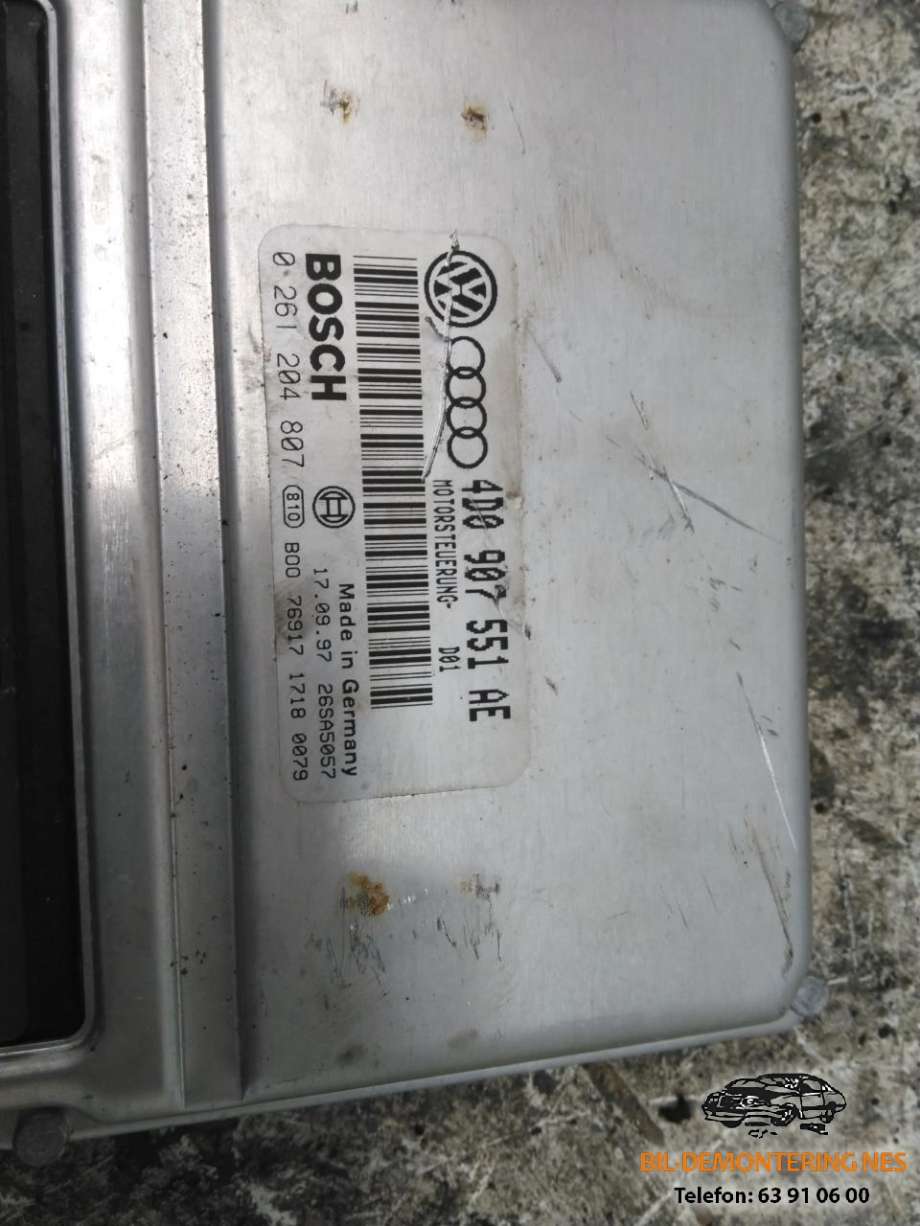 Styreenhet motor til Audi A6 1997-2001 (Type II, Fase 1) (C5) (C5)