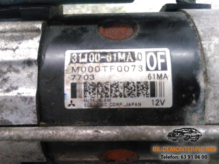 Starter til Suzuki SX4 S-CROSS 2013-->> (Type II)  (31100-61MA|)
