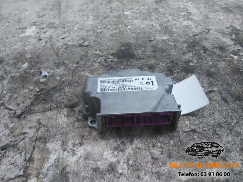 Styreenhet airbag hovedsensor til Fiat 500 2008-2020  