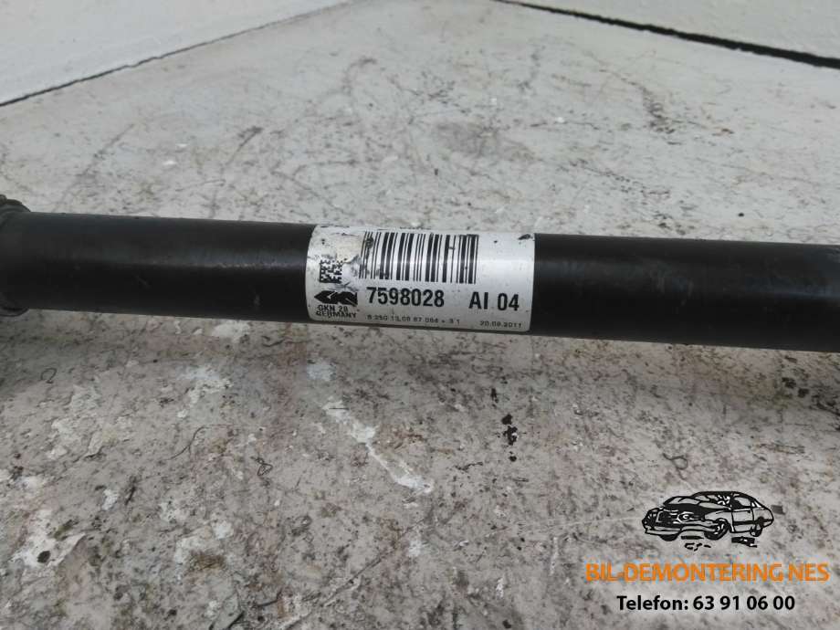 Drivaksel høyre foran, diesel/automat til BMW X3 2010-2017 (F25) (F25) (7598028|)