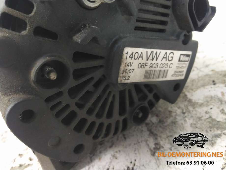 Dynamo diesel til VW Caddy 2004-2010 (Type III, Fase 1)  (06F903023C|)