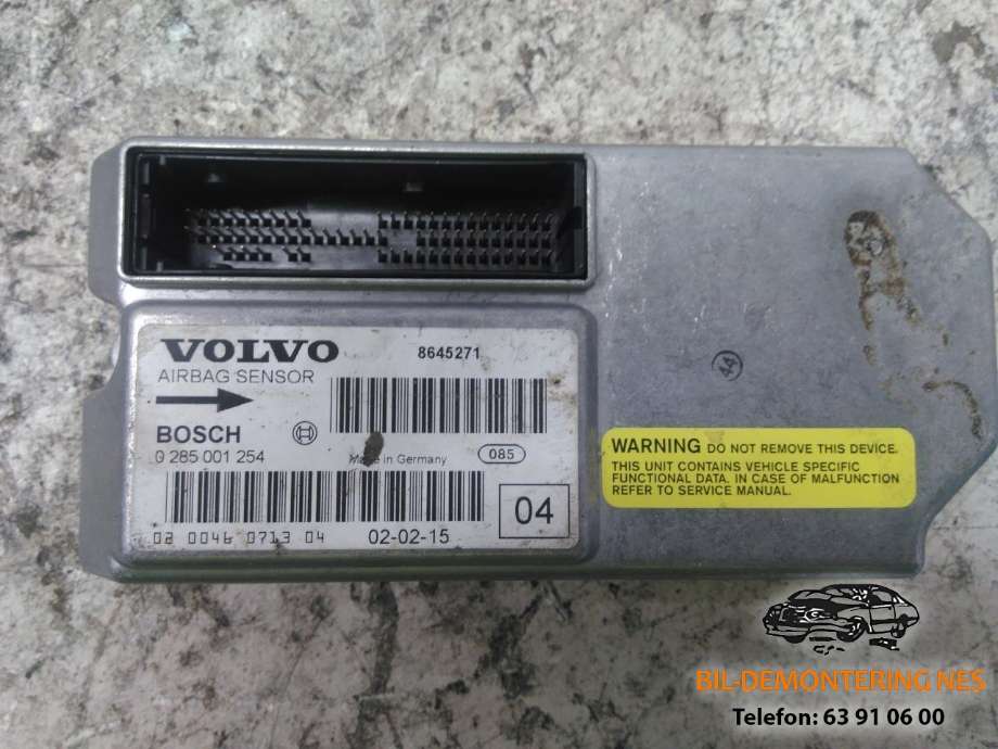 Airbag elektronikk til Volvo V70 2000-2004 (Type II, Fase 1)