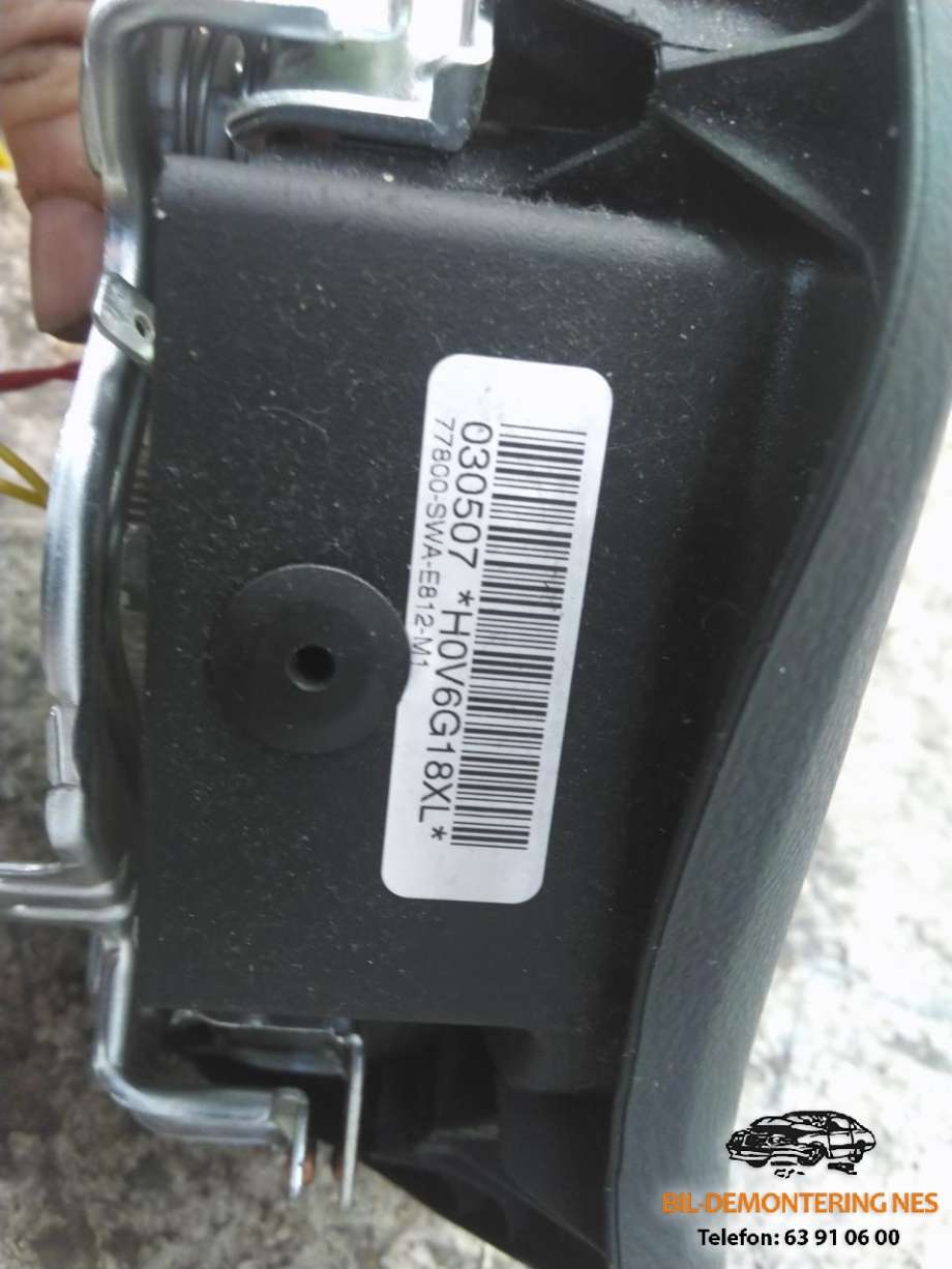 Airbag rattpute til Honda CR-V 2007-2012 (Type III)
