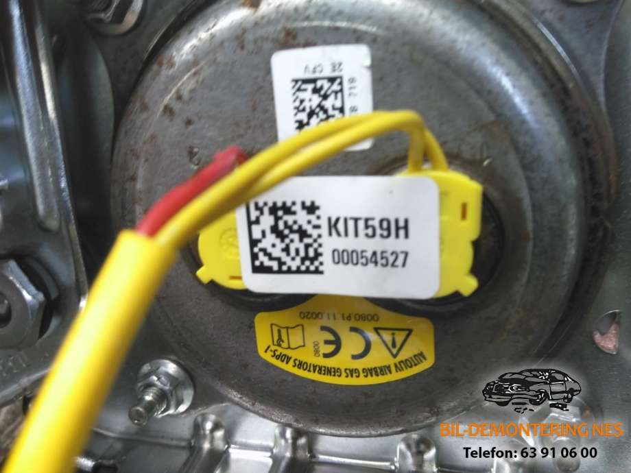 Airbag rattpute til Honda CR-V 2007-2012 (Type III)