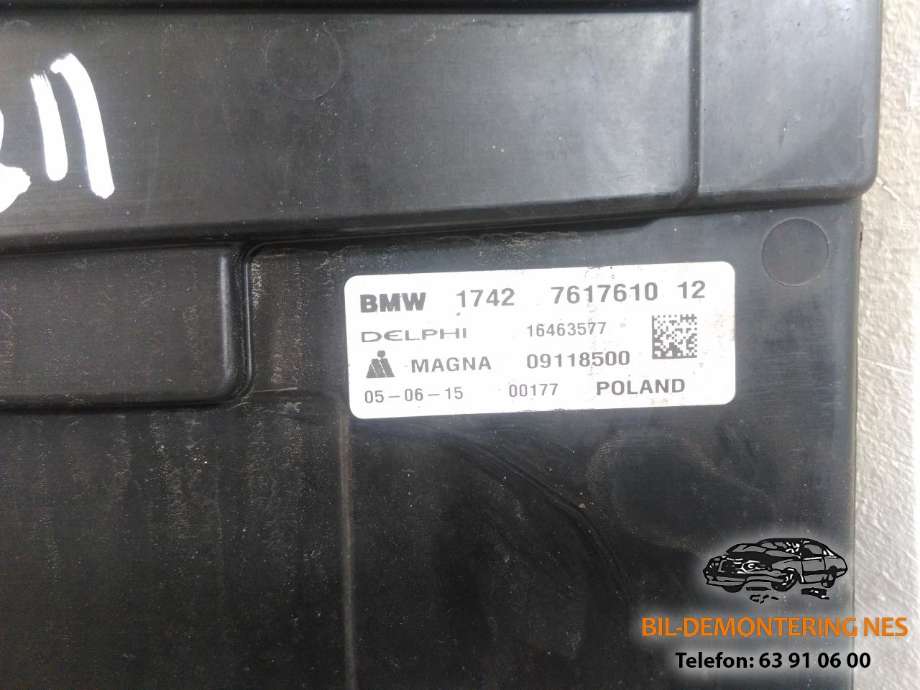 Kjølevifte elektrisk til BMW 2-Serie, Active/Gran Tourer 2014-->> (F45/F46) (F45/F46) (763607106|)