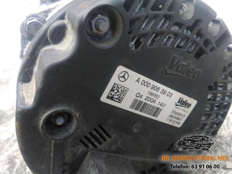 Dynamo diesel til Mercedes E-Klasse 2016-2023 (W213) (W213) (A0009063903|)