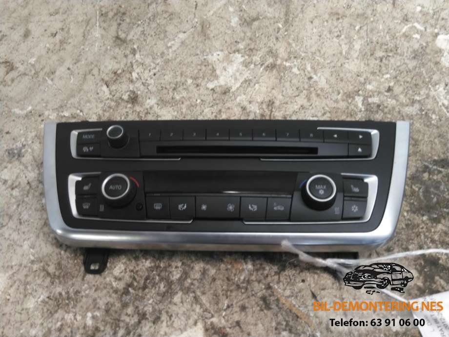 Varmeapparat betjening til BMW 3-Serie, 2012-2018 (F30/F31/F34) (F30/F31/F34) (17313810)