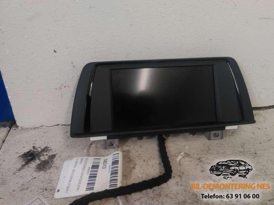 Bilstereo navigasjon skjerm til BMW 3-Serie, 2012-2018 (F30/F31/F34) (F30/F31/F34) (65509262753-02)