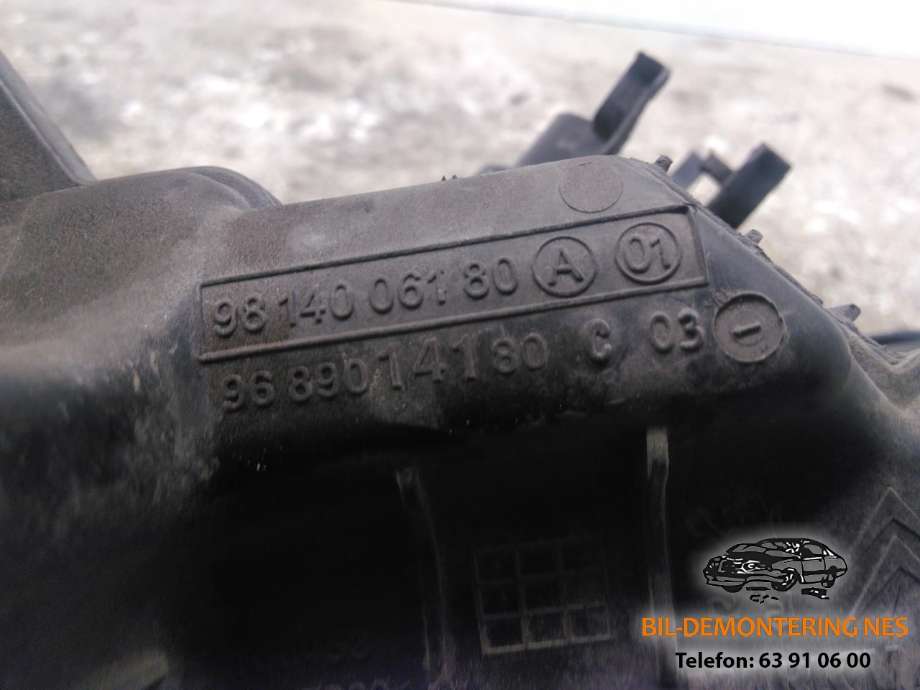 Luftfilterboks til Peugeot 5008 2017-->> (Type II)  (9689014180|9814006180|)