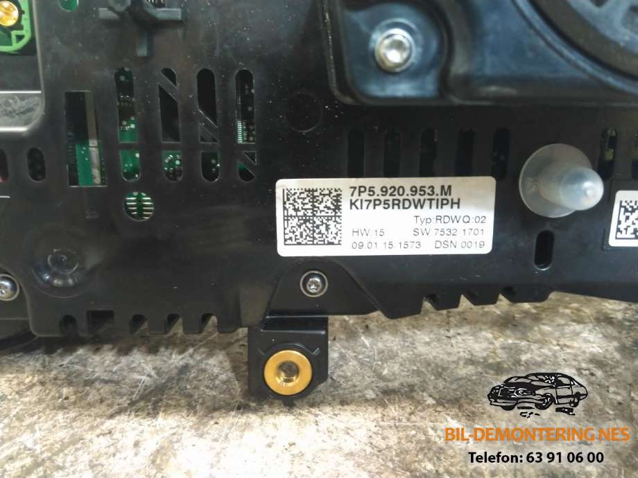 Speedometer til Porsche Cayenne 2010-2017 (92A) (92A) (7P5.920.953.M|)