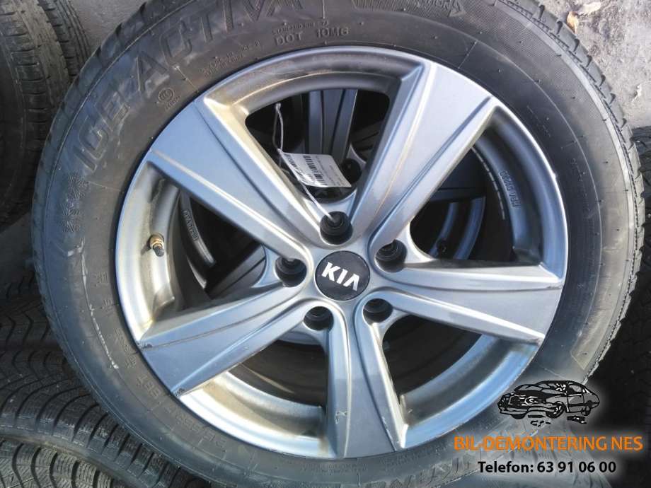 Hjulsett aluminium vinter til Kia Optima, 2017-2020  