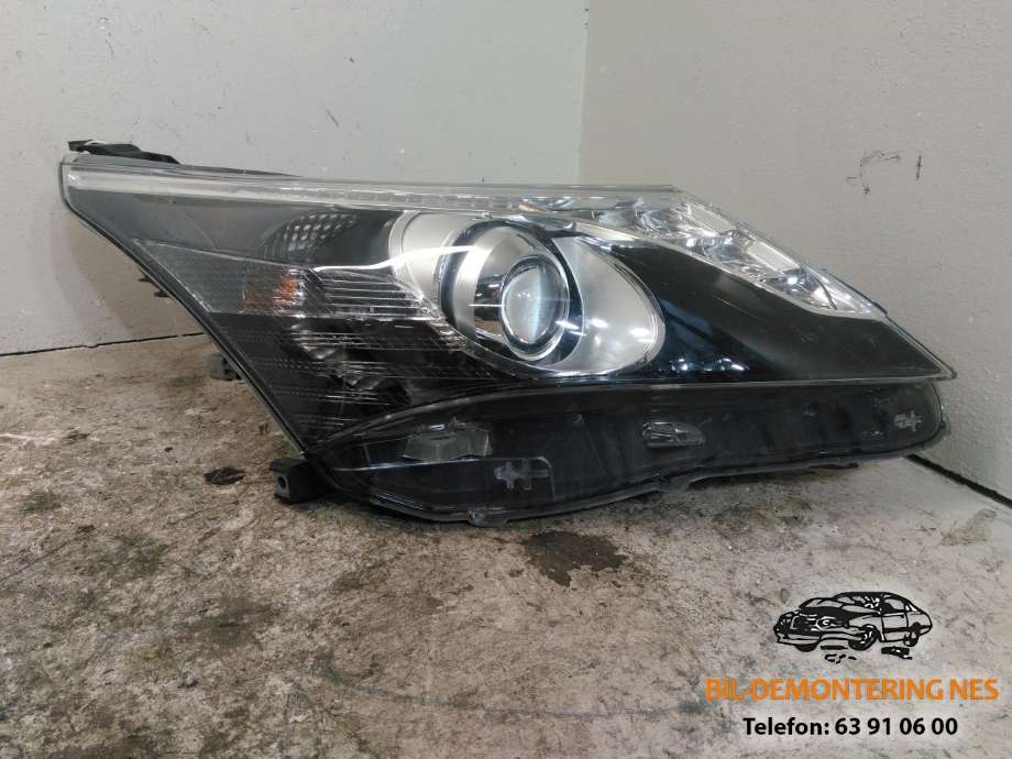 Frontlykt høyre full-LED til Toyota Avensis 2009-2015 (Type III, Fase 1)  (H296HR-AE|10000-17687|85967-02010)