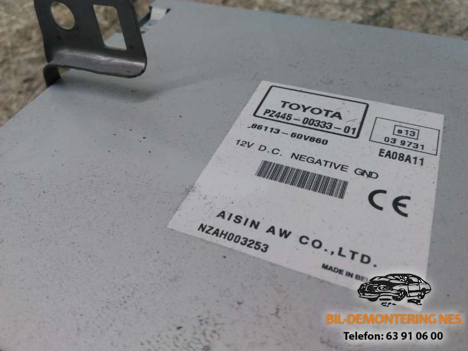Bilstereo navigasjon til Toyota Avensis 2009-2015 (Type III, Fase 1) (86113-60V860|)