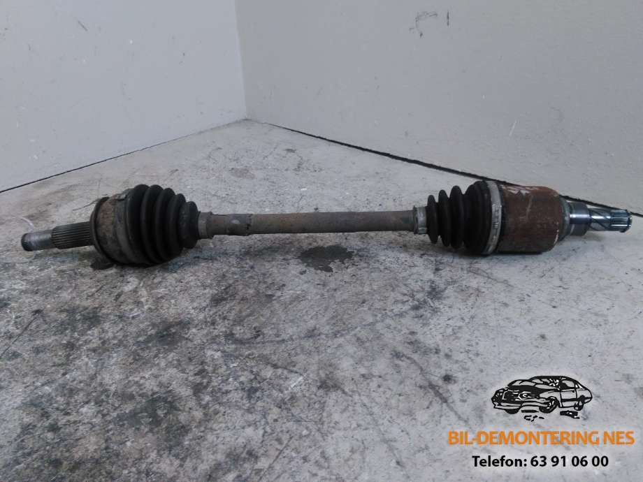 Drivaksel venstre foran, bensin/automat til Nissan Qashqai, 2014-2021 (Type II)