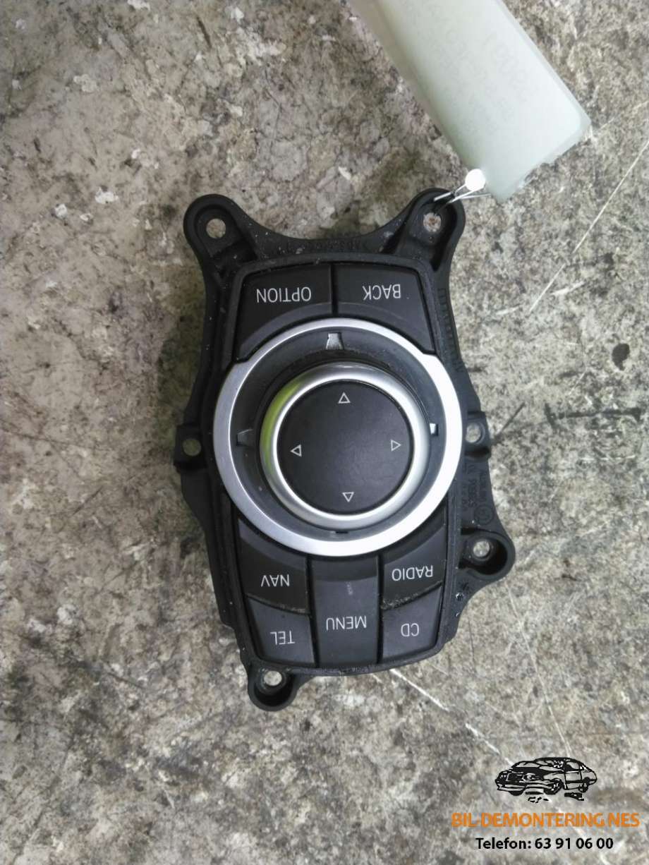 Bilstereo navigasjon betjeningspanel til BMW 3-Serie, 2005-2011 (E90/E91/E92/E93) (E90/E91/E92/E93) 